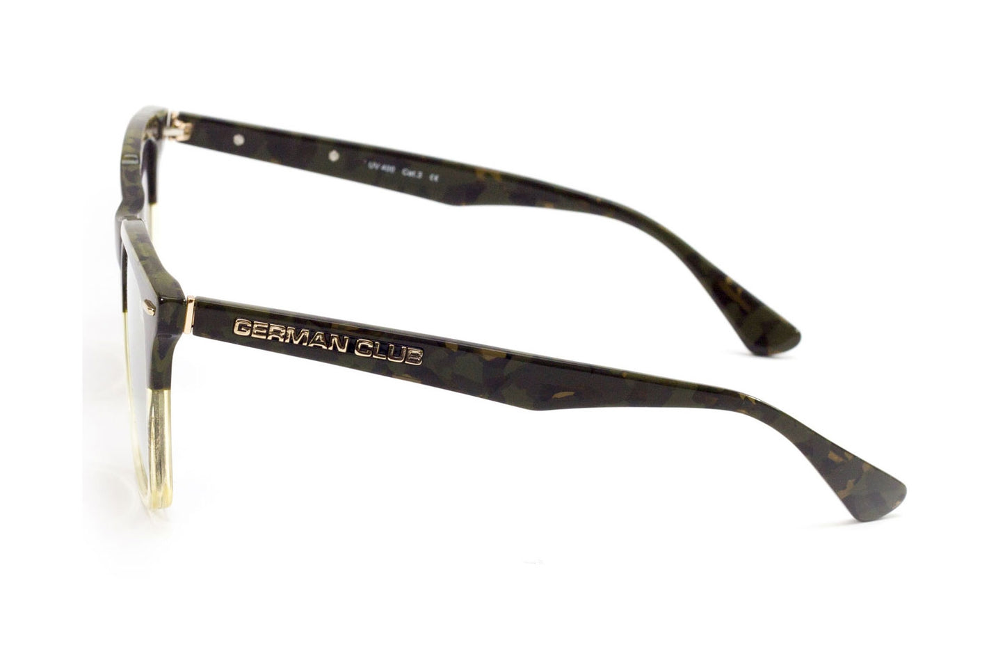 SAN DIEGO - Sonnenbrille GERMAN CLUB ® - grün / gold