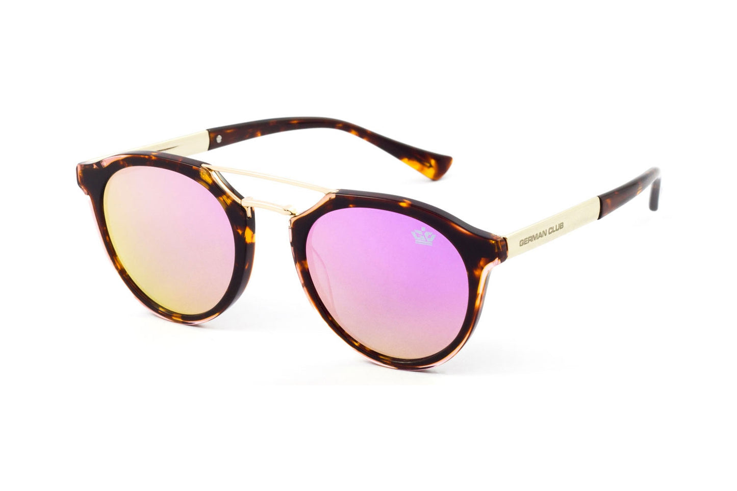 TOKYO - Sonnenbrille GERMAN CLUB ® - gold / purpur