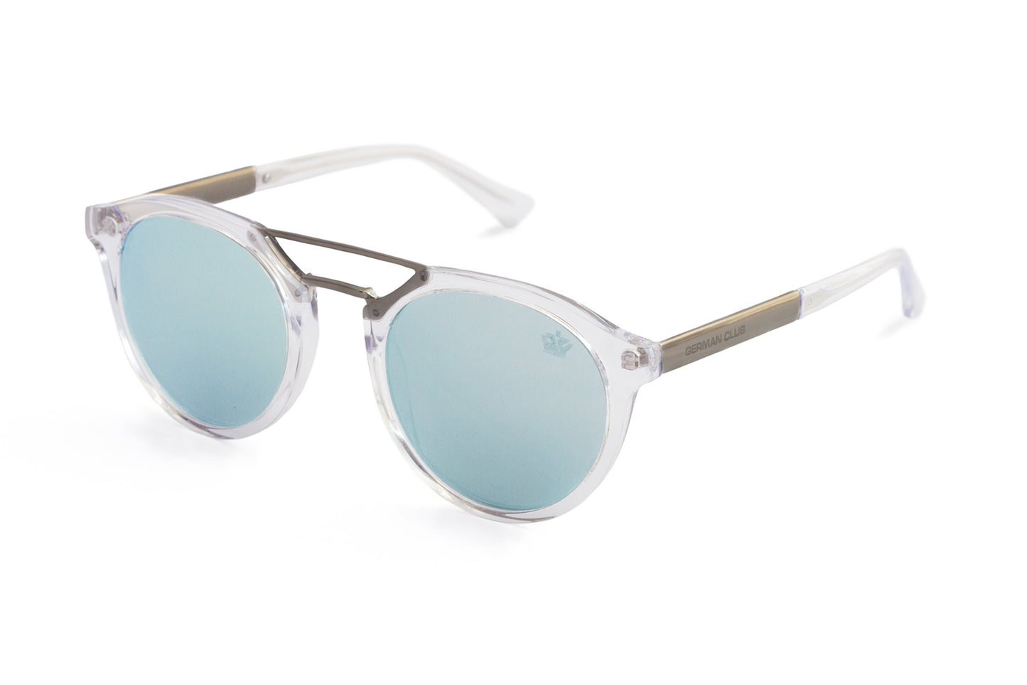 TOKYO - Sonnenbrille GERMAN CLUB ® - transparent / blau