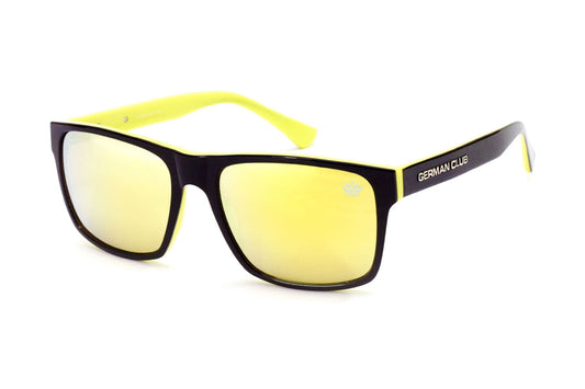 BOOM - Sonnenbrille GERMAN CLUB ® - gelb / gelb