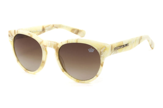 LIMA - Sonnenbrille GERMAN CLUB ® - hellgelb / graubraun