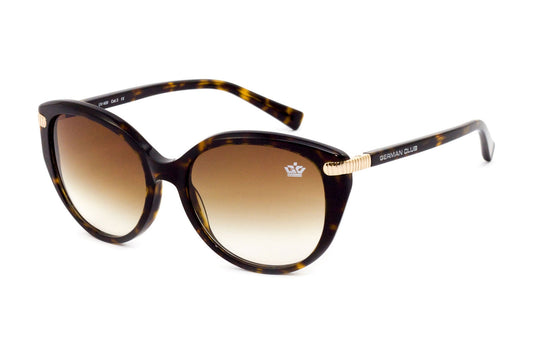 MAILAND - Sonnenbrille GERMAN CLUB ® - gold / graubraun