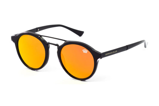 TOKYO - Sonnenbrille GERMAN CLUB ® - schwarz / orange